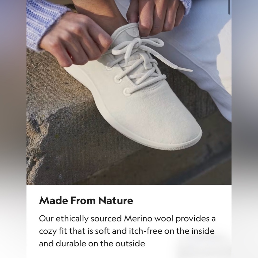 Allbirds Women's Wool Runner in Charcol - Picture 6 of 12